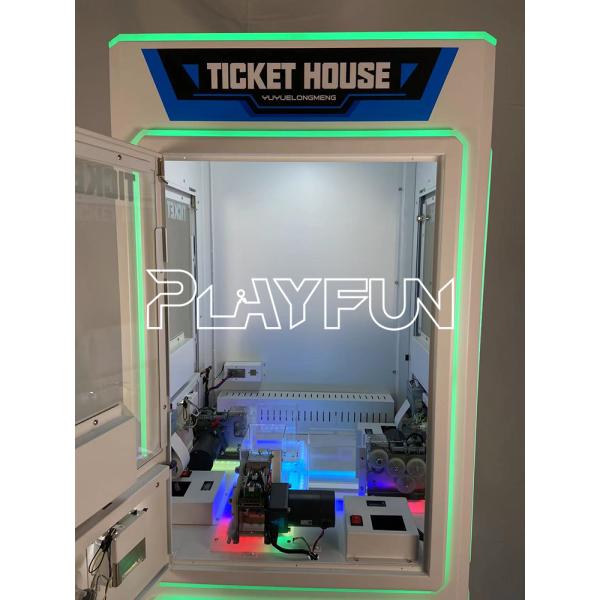 Playfun Interactive Automatic 3 Sides Ticket Eater Cutter House Station Arcade Game Counter Machine Eater Machine