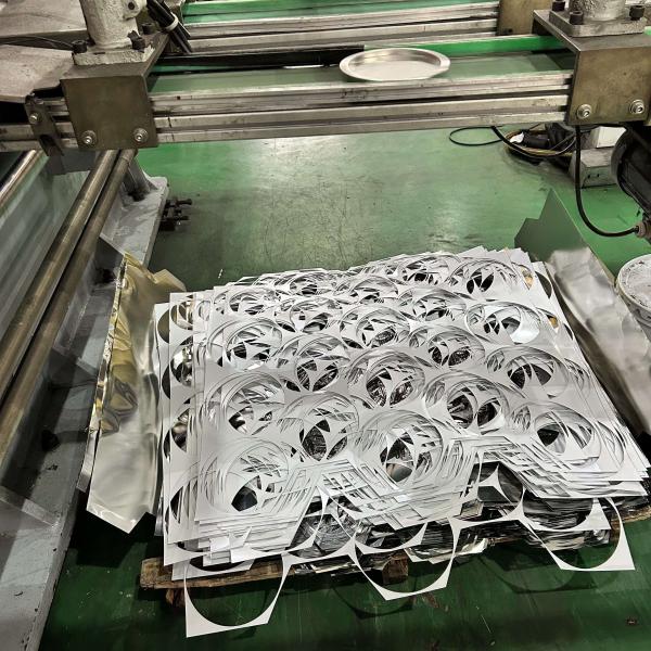 D108 Chemical Round Cans Components Clear Coated 1liter D105