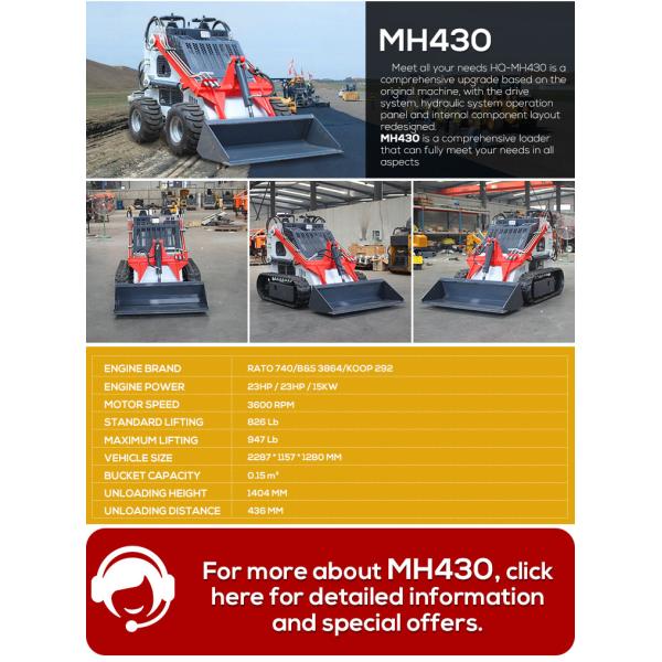 Cheap Stand on Mini Skid Steer Loader Mini SkidSteer Loaders Crawler Loader Mini