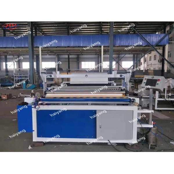 Automatic Full Embossing Tissue Toilet Paper Machine Rewinding Machine with Core or Coreless