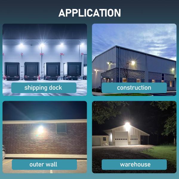 Adjustable CCT Wall Pack Light 120W IP65 for Warehouses