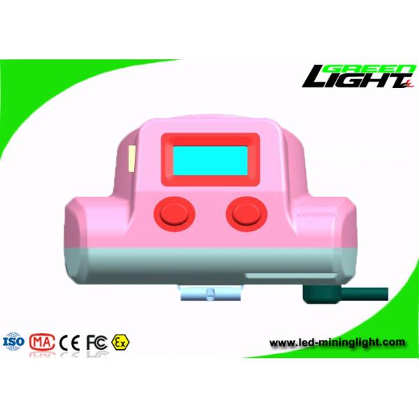 OLED Screen LED Mining Cap Lights GLC-6S ABS/PC Lamp Body For Tracking System