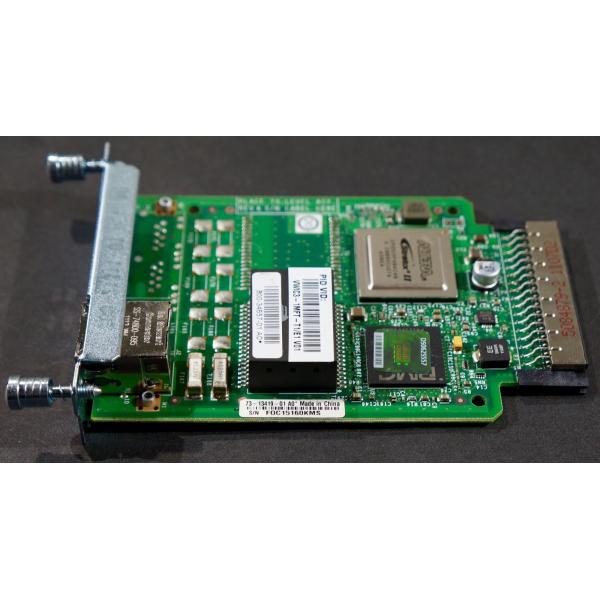 1 PORT T1/E1 MULTIFLEX TRUNK Cisco Router Modules Customized VWIC3-1MFT-T1E1 interface card supports voice and data application on Cisco ISR 2 1900