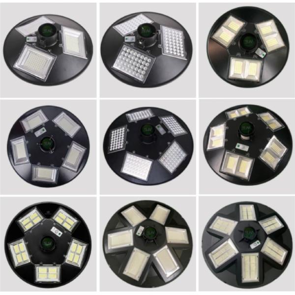 Ourdoor Round Solar Ufo Street Light Waterproof IP65 Ufo Shape 300 Watt