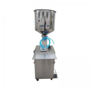 Quality Semi-automatic Vertical Gear Pump Filling Machine for Emulsion Paste Packaging Material for sale