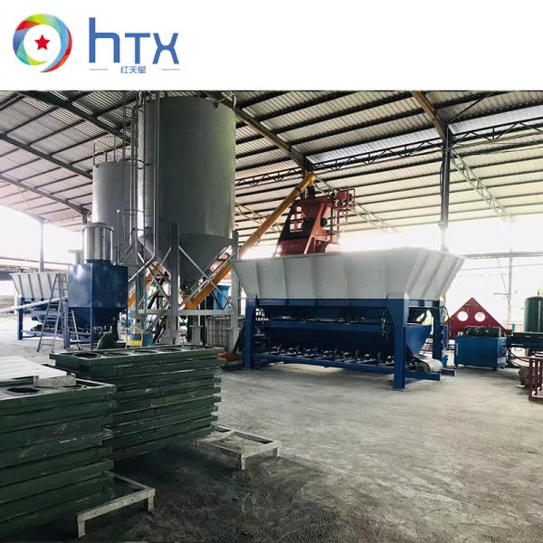 Automatic Concrete Road Edge Stone Feeding Production Line