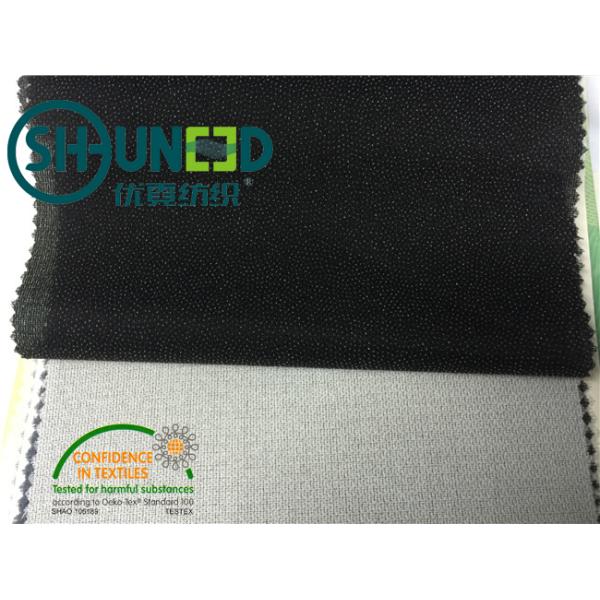 Men And Women ' s Garments Woven Interlining , stretch interfacing Polyester Adhesive
