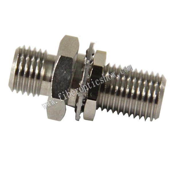 Bare Bulkhead Fiber Optic Mounting Coupler Adapter SMA to SMA Adapter