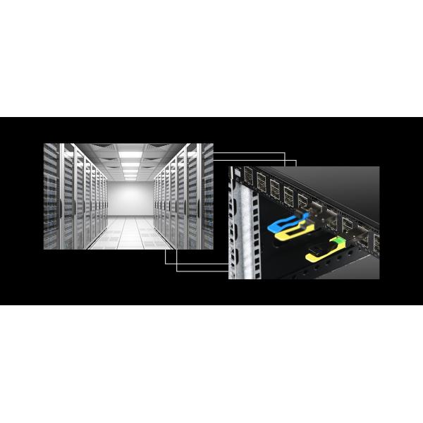 MPO Female Type Fiber Loopback Module For Testing Transmit And Receiving Functions