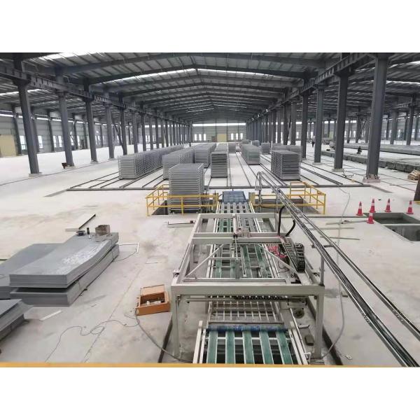Full Automatic Mgo Sandwich Wall Board Lamination Machine with Steel Structure