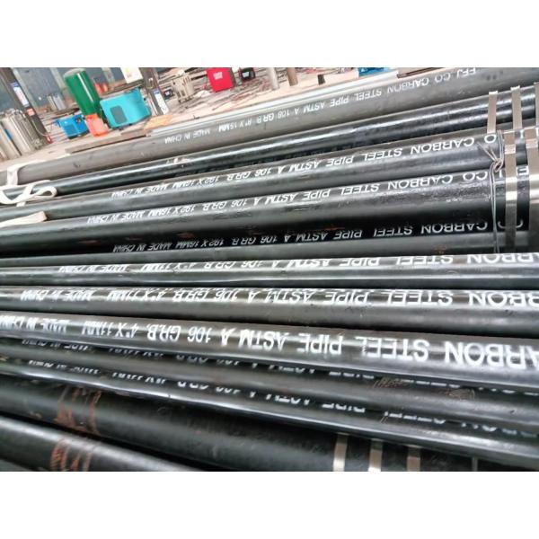 Round Section Shape 6m Professional A106 A53 API 5l Small Diameter Seamless Steel Pipe 24 inch Seamless or Law Pipe with 9.53 mm Thickness