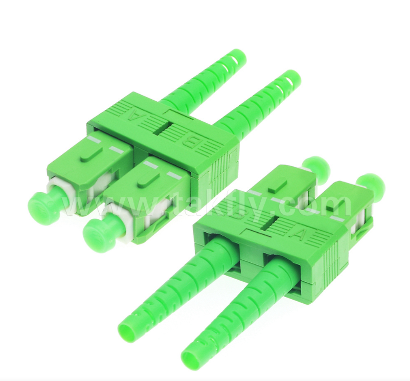 SC/APC Fiber Optic Connector – Low Insertion Loss, Push-Pull Design, FTTH Compatible