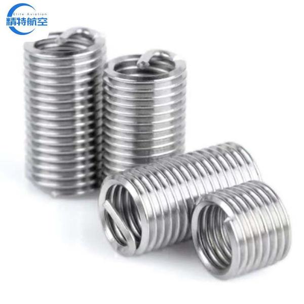 Metric Thread Sizes Coarse Thread Wire Thread Insert Threaded Sleeve with Durable and Nickel Plated Surface Finishing