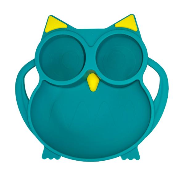 Silicone Suction Plate Set Food Feeding Bpa Free For Infants Toddlers