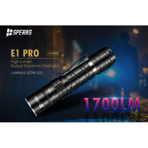1700 Lumens LIMINUS SST40 LED EDC Pocket Flashlight