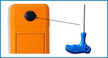 Auto Parking Barrier Gate Barrier System with Remote Controller And Limit Switch