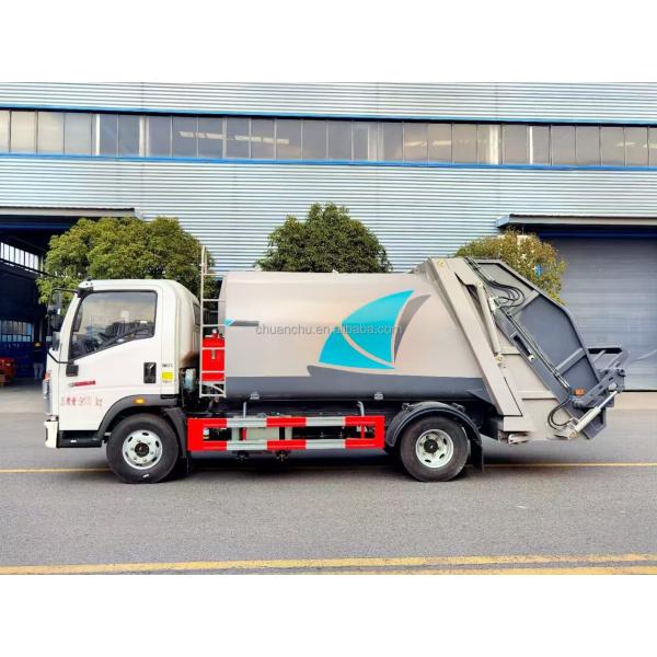4*2 Trash Compression Garbage Trucks and Rubbish Collection Garbage Compactor Truck