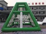 4.8m High Inflatable Water Toys Inflatable Water Jumping Tower With Water Slide