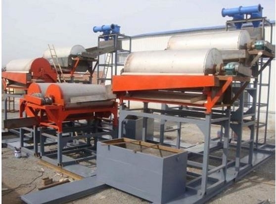 Permanent Magnetic Drum Separator For Mining In The Dry Process Way With Strong Intensity