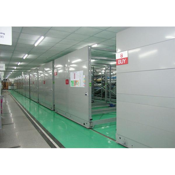 B36 Intelligent Warehouse Storage System Electric Mobile Pallet Racking Electric Movable Rack System for Cold Room Storage