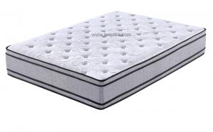 China LPM-388-5 spring mattresses with density foam,pocket coils,mattress in a box. on sale