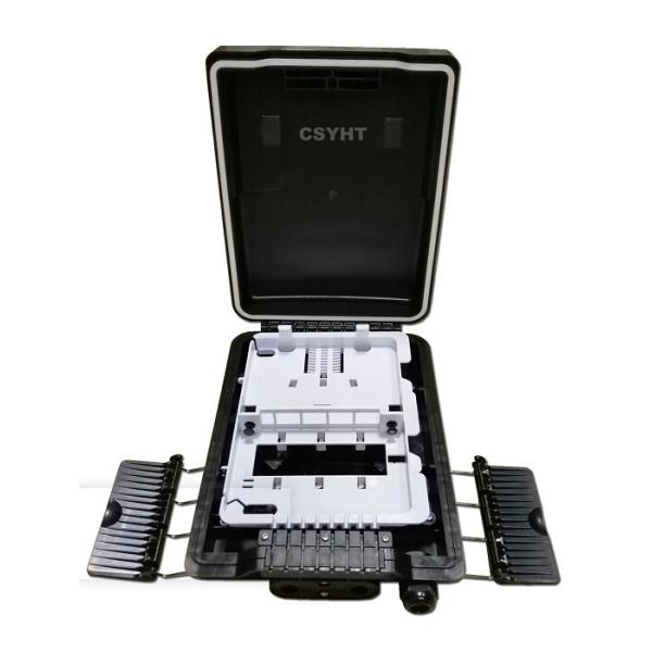 9 SC PP FTTH Drop Cable Box With 1x8 PLC Splitter