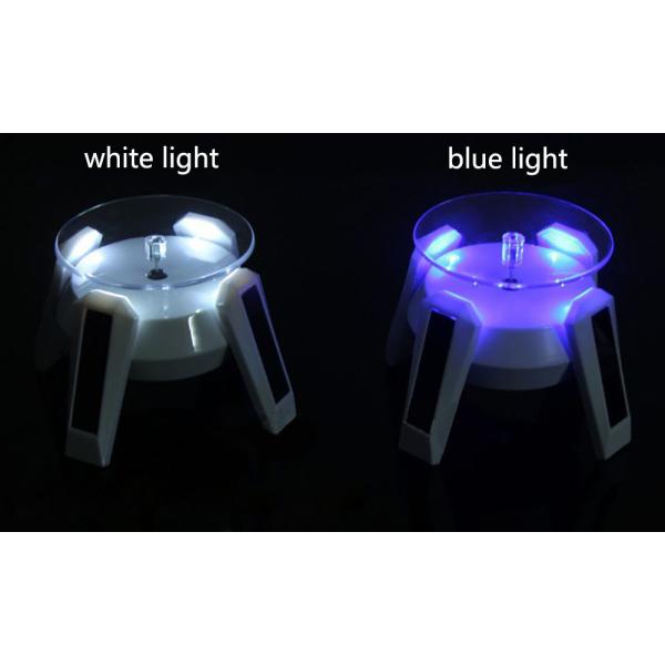 Energy Saving Led Light Solar Display Stand With 360 Degree Rotation