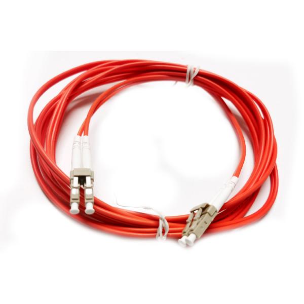 MultiMode Duplex LC 3MM 3m Fiber Optic Patch Cable Good Temperature Stability