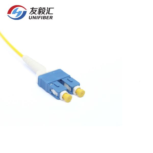 SC/UPC-SC/UPC Uniboot Fiber Patch Cable OS2 Single Mode 10m