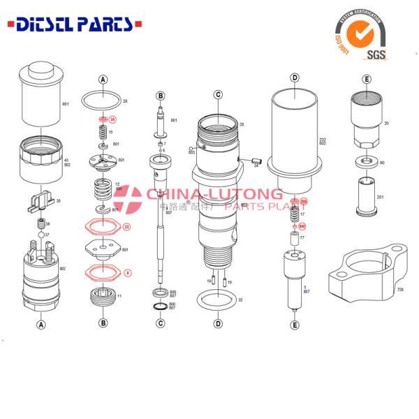 high quality delphi valve injector EJBR02101Z