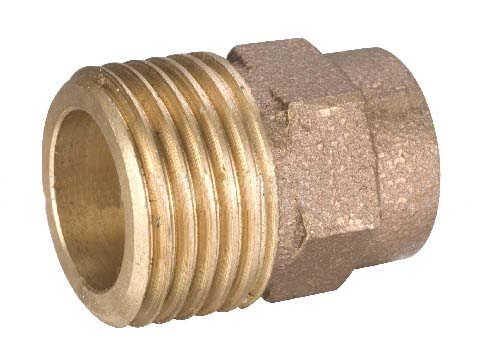 brass extension pipe fitting