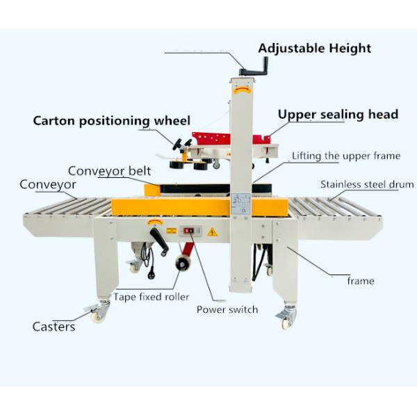 FX5050 Semi Automatic Carton Case Sealer The Perfect Solution for Your Packaging Needs