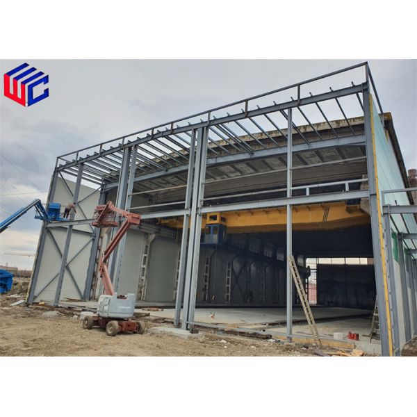 AISC Heavy Duty Steel Structure Pre Engineering Building Customized