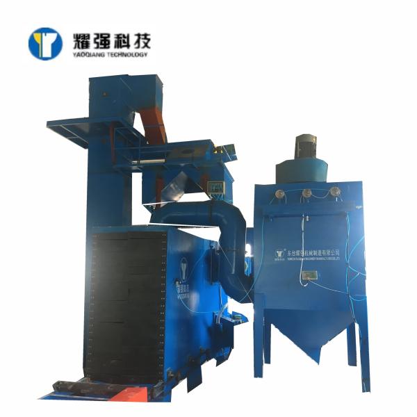 Through Type Pipe Steel Shot Blasting Equipment 8 Heads