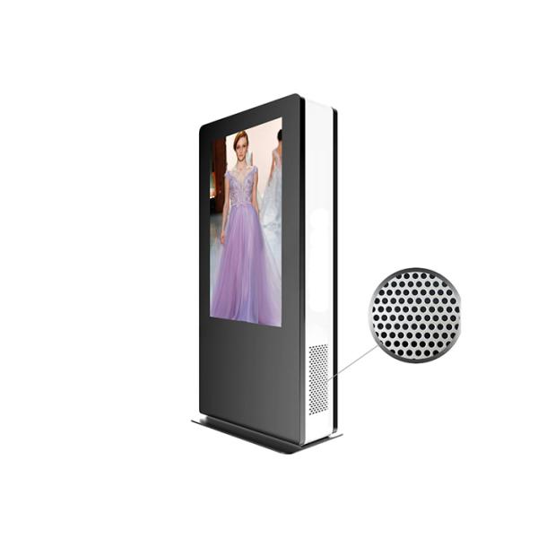 Android System External Digital Signage , Large Freestanding Digital Display