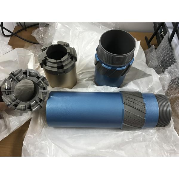 PCD NQ HQ PQ Polycrystalline Compact Diamond Core Bit , DCDMA Standard