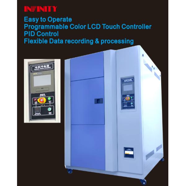 IE31 150L Programmable Alternating Thermal Shock Chamber with Non-fluorine Environmental Refrigerant R404A R23