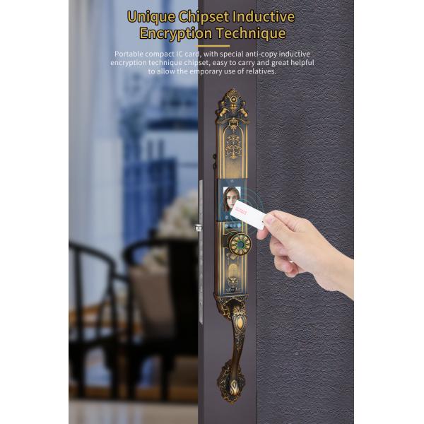 Tuya 7.4V Keyless Deadbolt Lock With Biometric Fingerprint Recognition