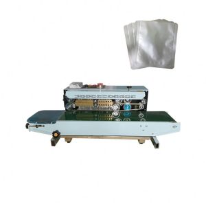 Automatic Continuous Sealing Machine With Date Printer Horizontal/Vertical