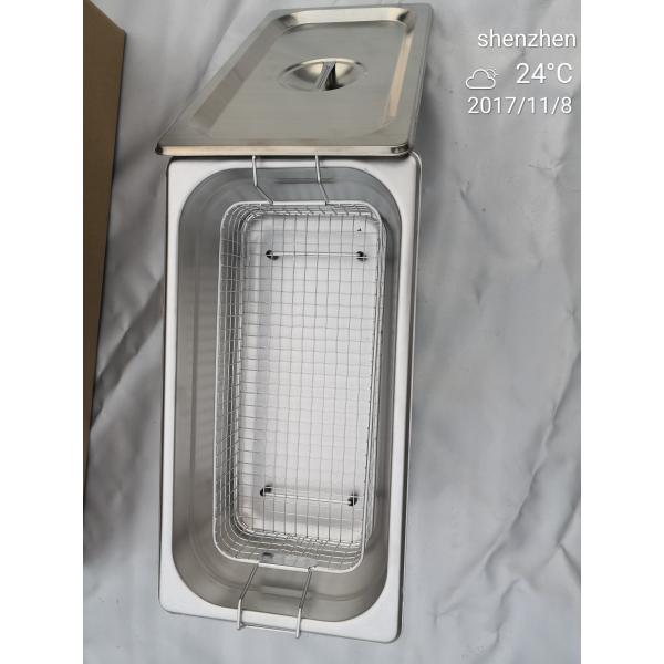 6.5L Benchtop Dental Ultrasonic Cleaner 40khz Lab Motor Oil Cleaning Equipment