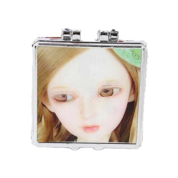 Portable Compact Vanity Mini Make Up Mirror for Convenient Dressing and Makeup