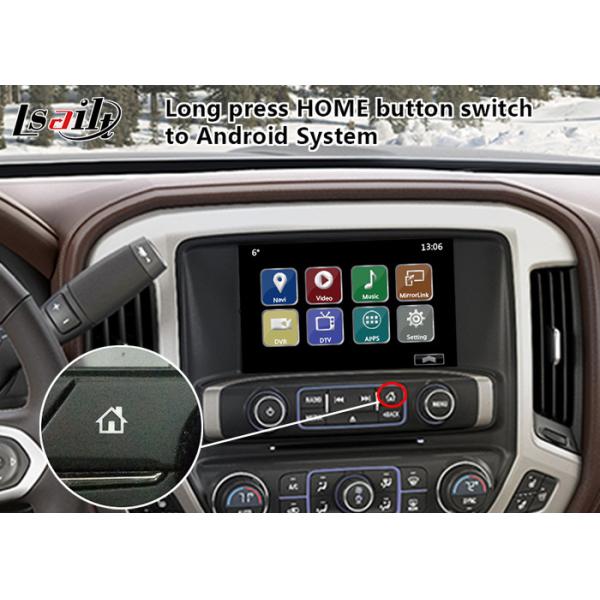 Lsailt Android Carplay Multimedia Interface for 2014-2019 Chevrolet Silverado 1500 2500 3500 Mylink System