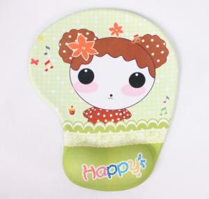 Quality Cartoon Hand Support Mouse Pad , Gel Wrist Pads For Typing for sale
