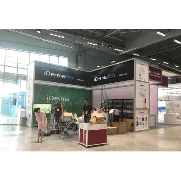 3X6X3M Exhibition Booth for Electrical Products ,Maxima Booth for Exhibition and Display