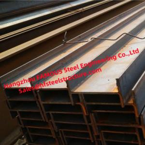 Quality Q345B H Section Steel Column And Beam Construction For Commercial Industrial  Buildings for sale
