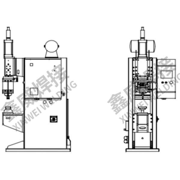 Multi-Point Medium-Frequency Resistance Galvanized Tube Spot Welding Welder Machine