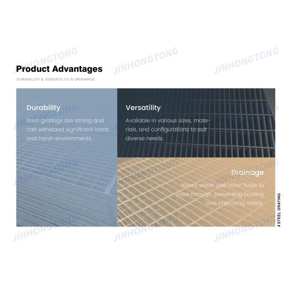 Export Standard Galvanized Steel Grating With Customized Size 30x3 Galvanized Steel Bar Grating