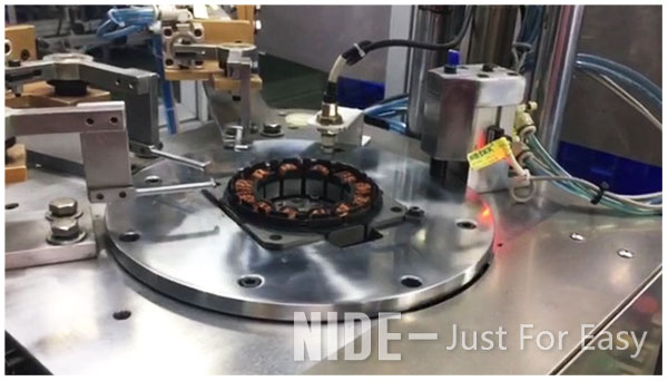 Stator Automatic Winding Machine With Three Nozzle Needle Winding Technology