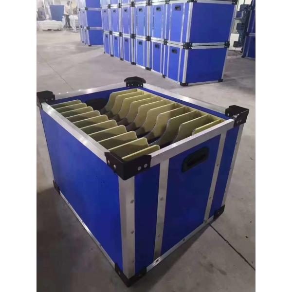 Strong Hardness Plastic Corrugated Containers Recyclable Polypropylene Corrugated Box Customized