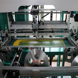 1-8 Color Fully Automatic Screen Printing Machine For Plastic Round Bucket 18pcs/Min